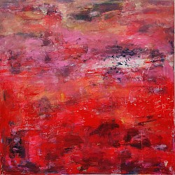 Bild 5: Abstrakt rot I, 80x80cm, 600€